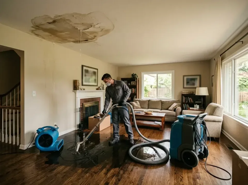 attic-pipe-burst-ceiling-drip-008 — frequently asked questions, Water Damage Restoration & Carpet Care in Bluffton, IN